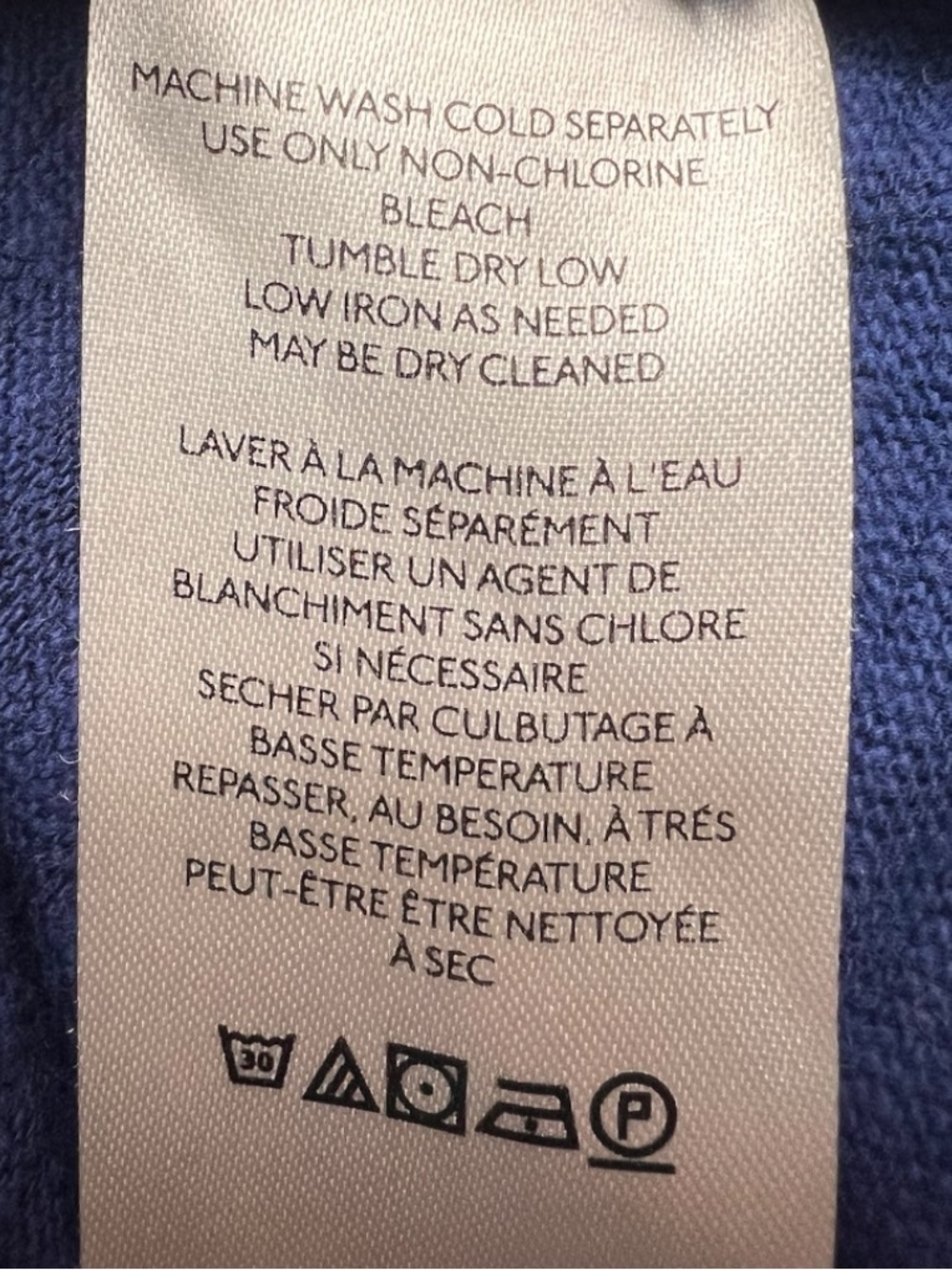 Free People We The Free Vanguard Crop Pullover NWT Blue Purple XS - Picture 5 of 11
